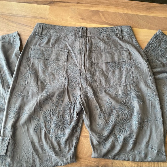 Pantalon Cargo Sundance Willow Timeless - Lin, Large, Vert, Taille 14P (Petite)